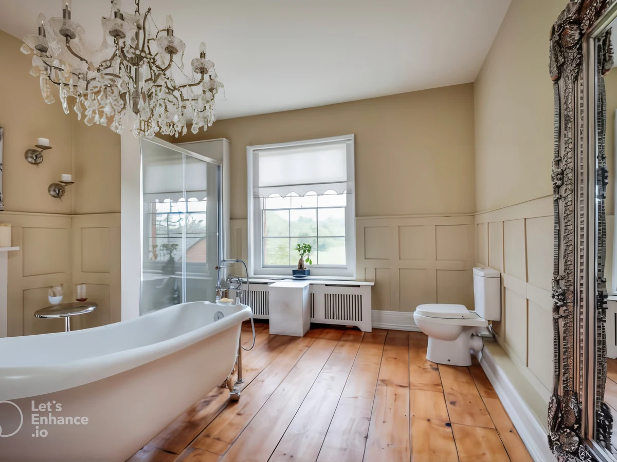 Bathroom painting in York by York Painters, grand Victorian bathroom